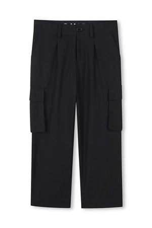 pantalone in cotone nero MARC JACOBS KIDS | W6047209B